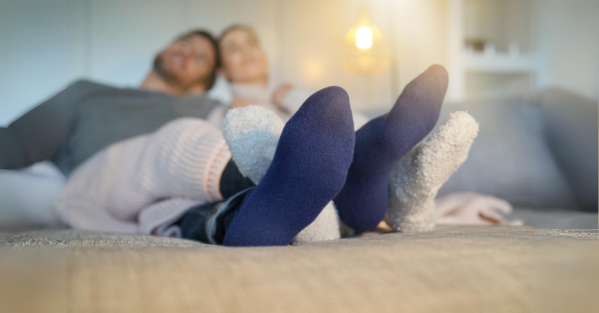 PediSpray against sweaty feet applied to the foot