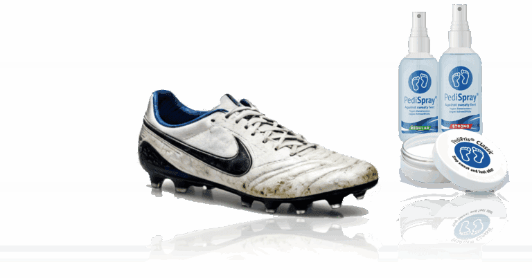 smelly soccer shoes