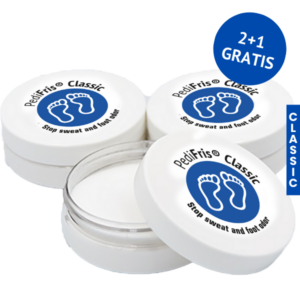 PediFris® Classic 2+1 Free Against sweaty feet, smelly feet and smelly shoes